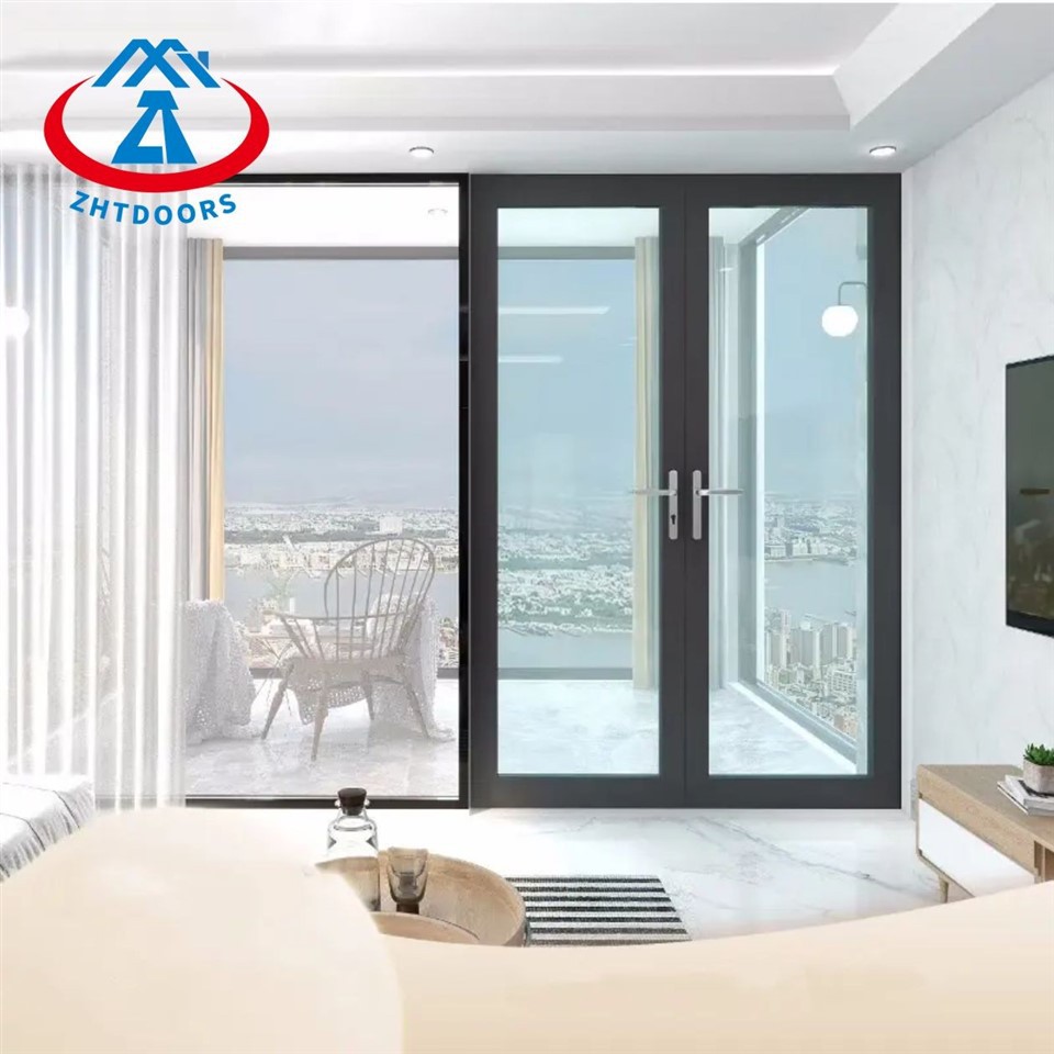 White Primed Glazed Fire Doors high quality